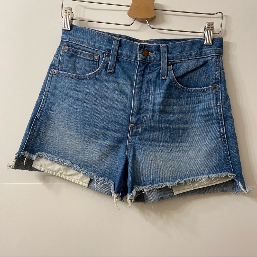 Madewell Cut Off Jean Shorts 25